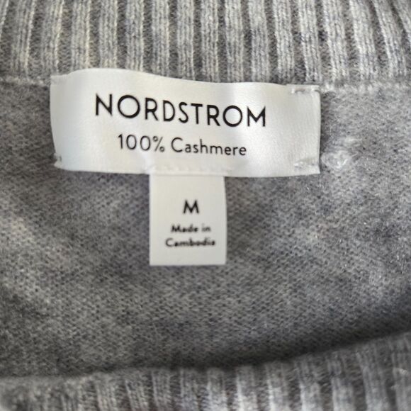 Nordstrom 100% Cashmere Crewneck Sweater - Picture 5 of 5